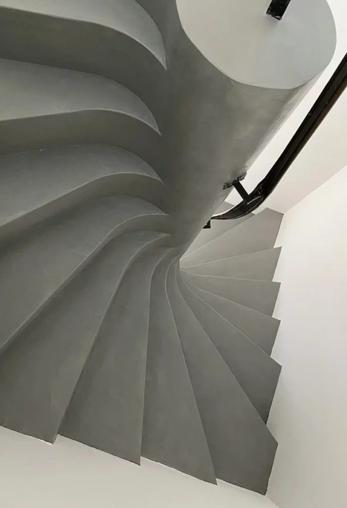 Beton Prestige Beton Cire Tours Revetement Escaliers 8